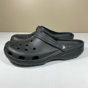 Black Crocs